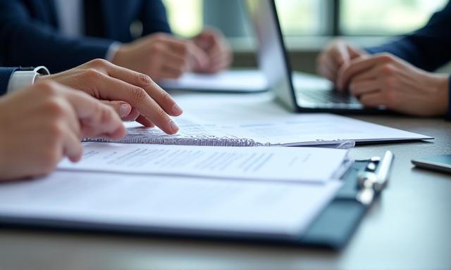 Diverse professionals collaborating on HR policy
